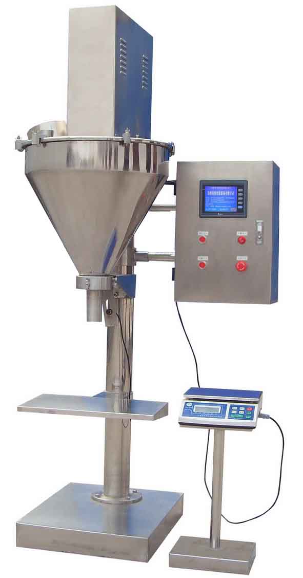YX-F2 型粉劑自動定量灌裝機(伺服電機 中文液晶觸摸屏)(1-5000g)
